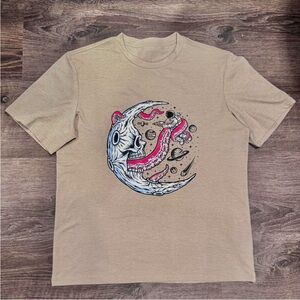 Kraken Moon Space Streetwear T-Shirt
